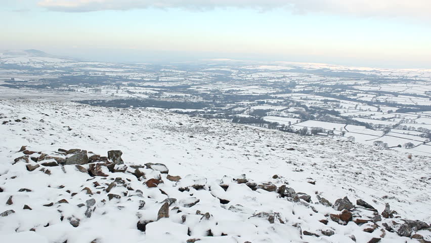 Foel Drygan Fort, Wales. A Late Bronze Age / Early Iron Age hill-fort 