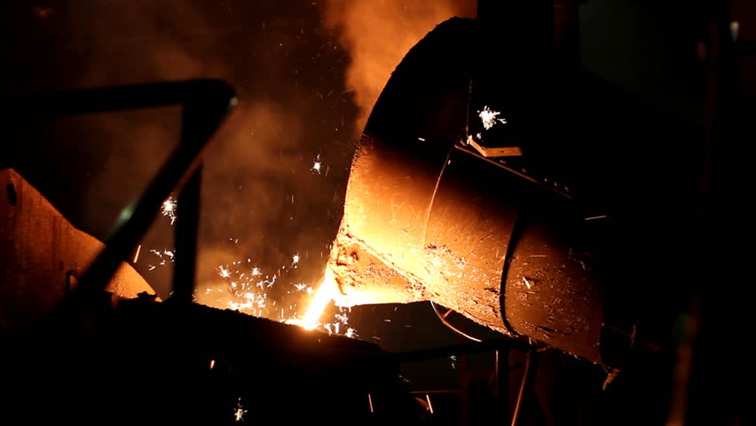 Liquid Iron in the Foundry