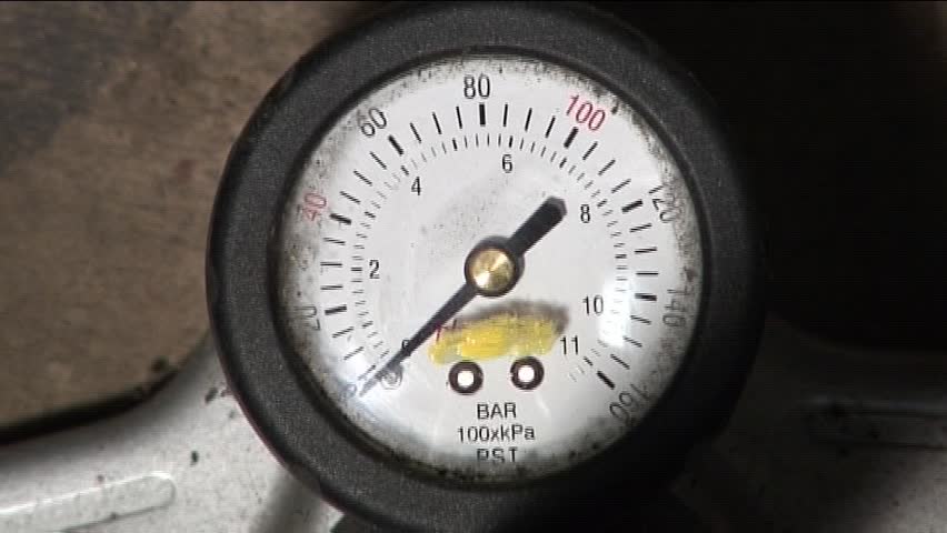 bike pump with pressure gauge