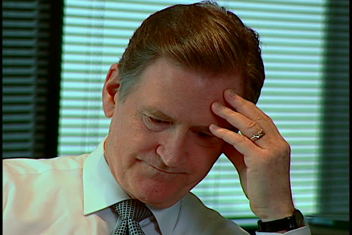 Frustrated Businessman