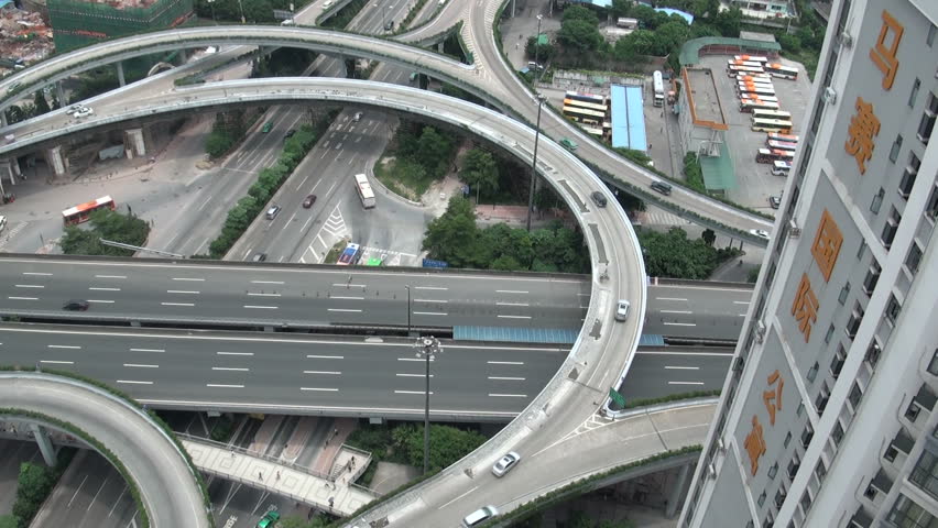 A flight over Guangzhou shows how fast China's economy is evolving. This view was taken from an apartment building.