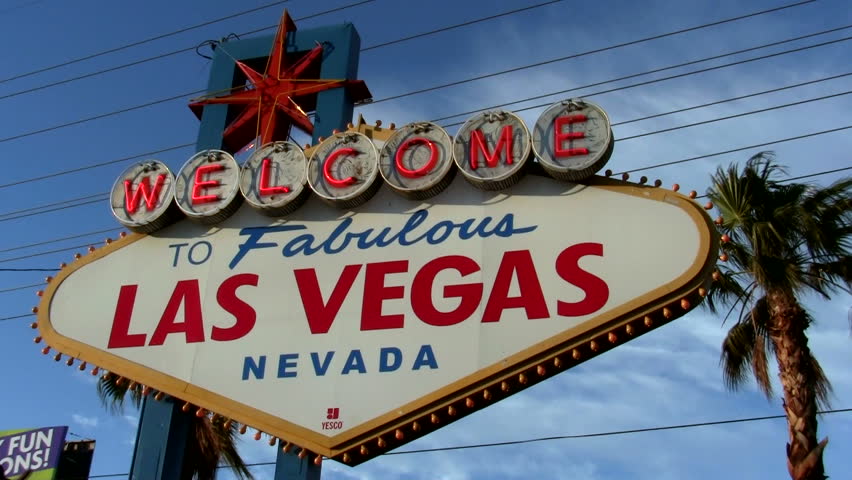 LAS VEGAS - NOVEMBER 20: The Welcome to Fabulous Las Vegas sign  on November 20, 2011 in Las Vegas. Landmark funded in May 1959 and erected soon after by Western Neon.