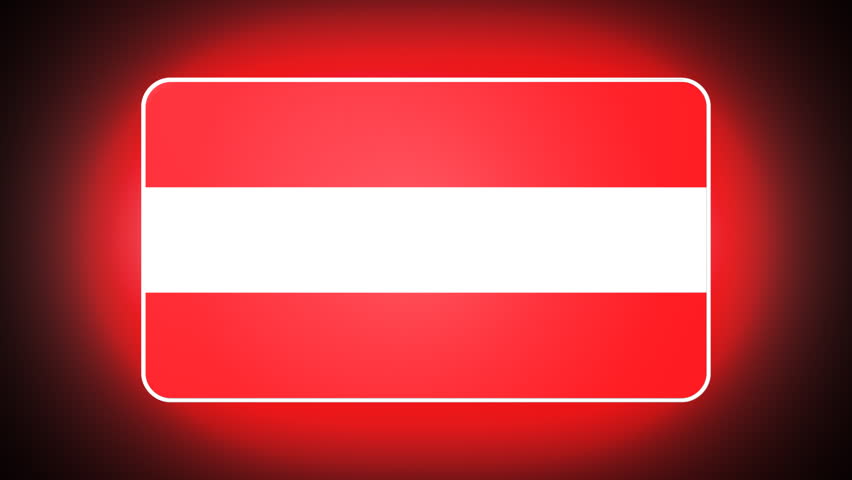 Austria 3D flag - HD loop 