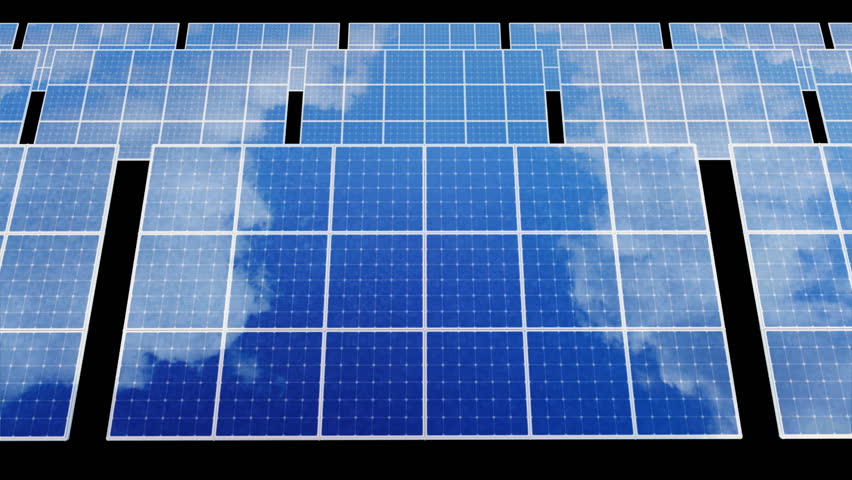Solar Panels. Silicon Photovoltaic Cell.