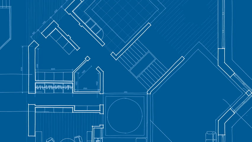 architecture house plan background