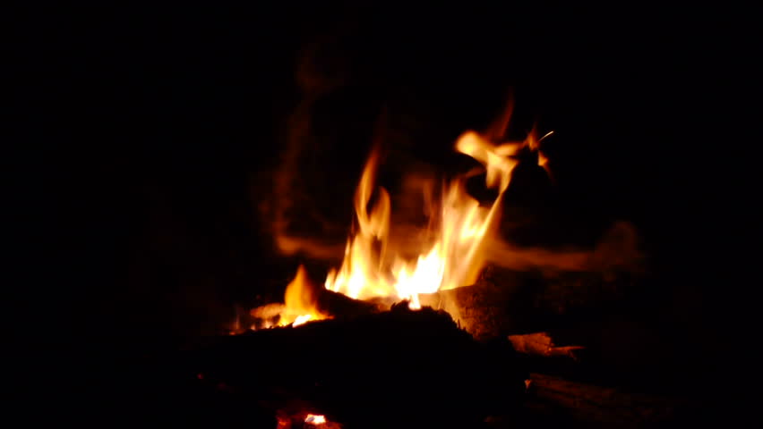 night bonfire