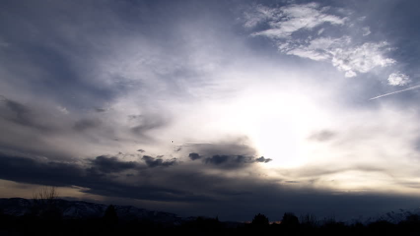 A Cloud time-lapse in the Beautiful Utah Sky (1080/24p)