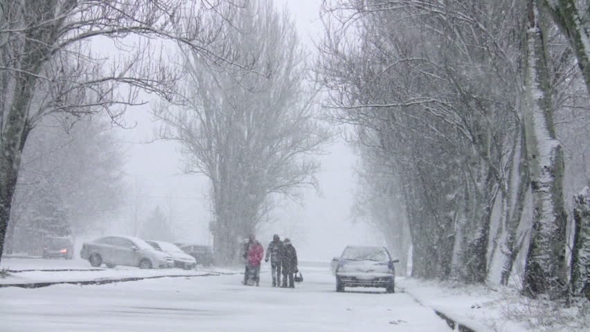 Snowing 