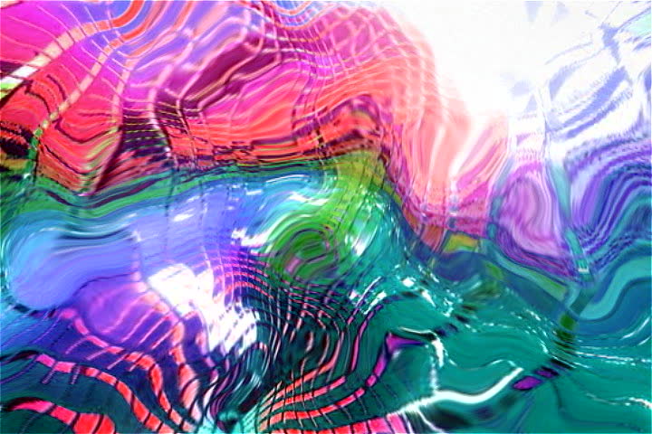 liquid warped disco ball motion graphic