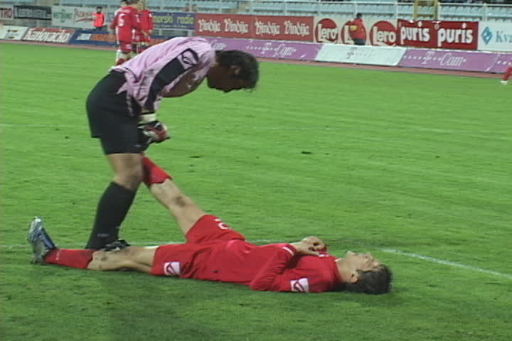 soccer or football match (Croatian First Football League)