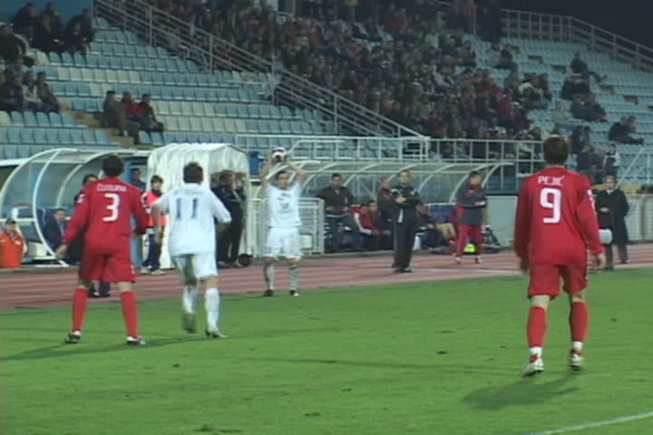 soccer or football match (Croatian First Football League)