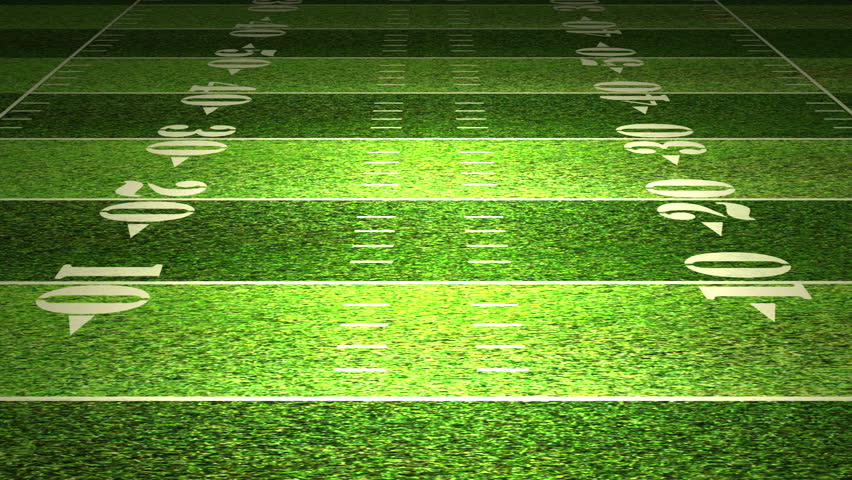 American football field tactics animation.