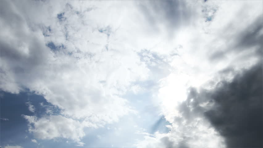 Clouds Timelapse Godrays