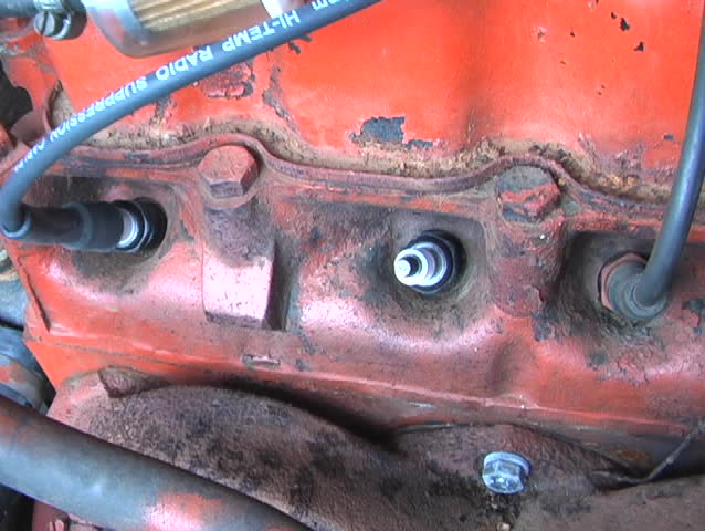 Ratchet And Socket Used On Spark Plug