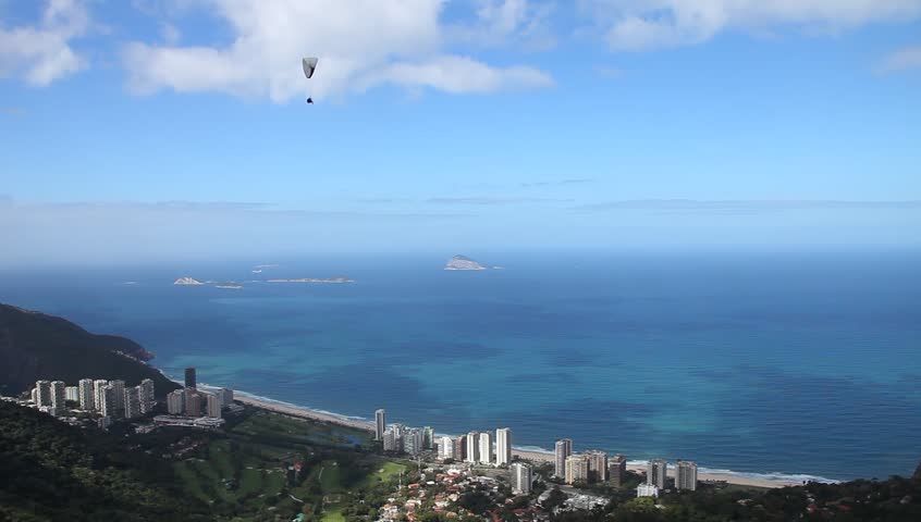 gliding flight, Rio de Janeiro