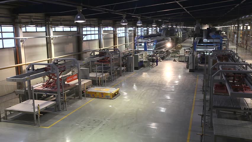 Ceramic Tiles Manufacturing Ceramics Plant Interior Ceramic Tiles Manufacturing Ceramics Plant Interior Agv Transports Products Electrical Automated Guided Vehicles