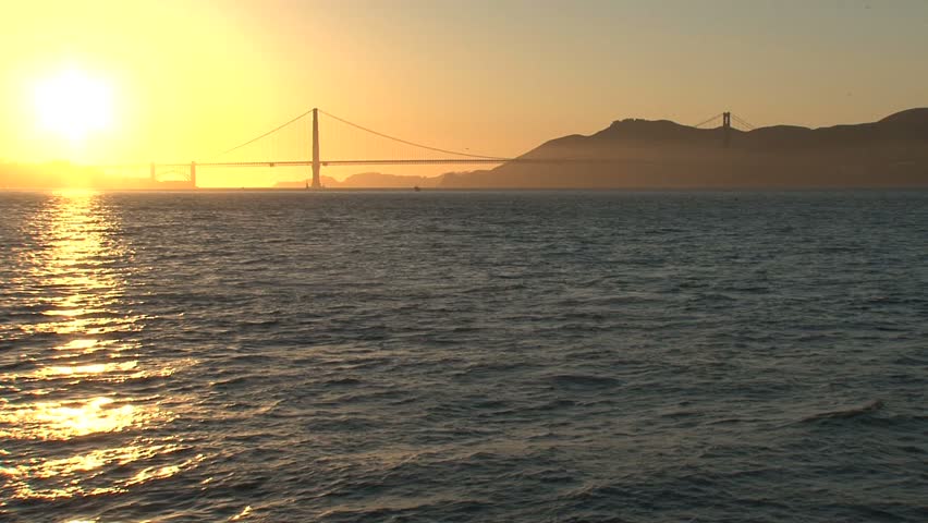 Golden Gate Bridge sunset