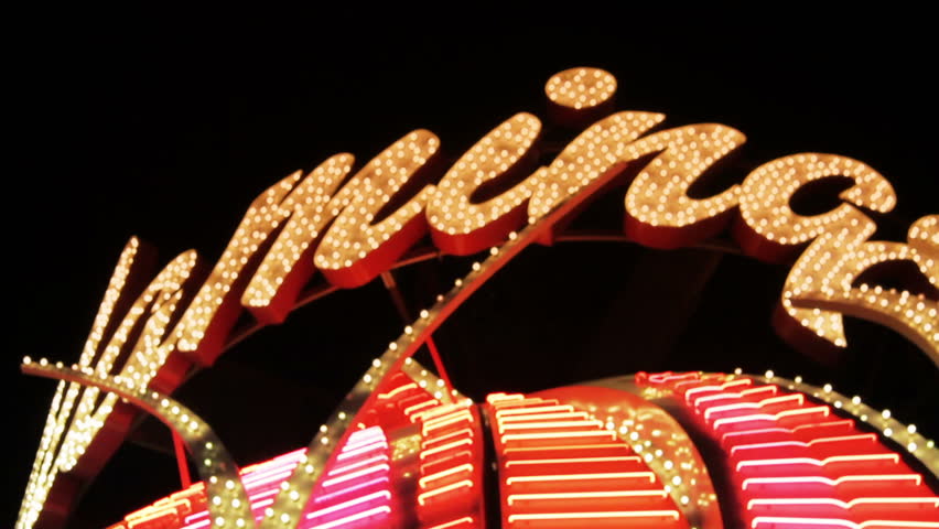 LAS VEGAS, NV - CIRCA SUMMER 2010: The Flamingo Hotel and Casino at night