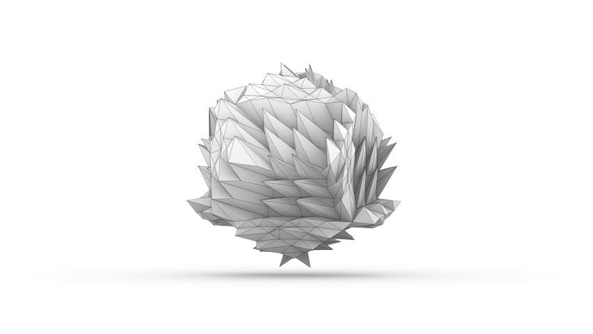White crumpled paper dance, sketch, Alpha