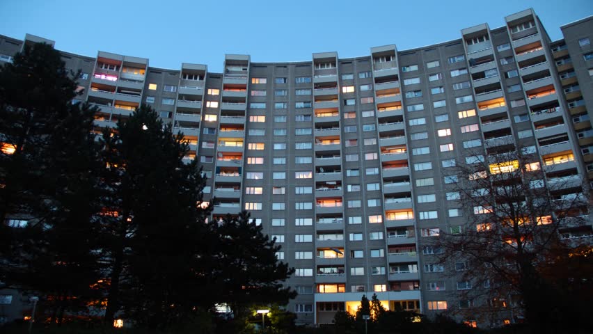 Berlin - metropolitan tower blocks