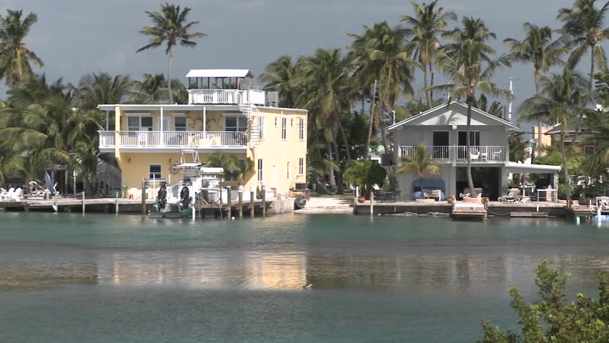 Beach houses in the Florida Keys