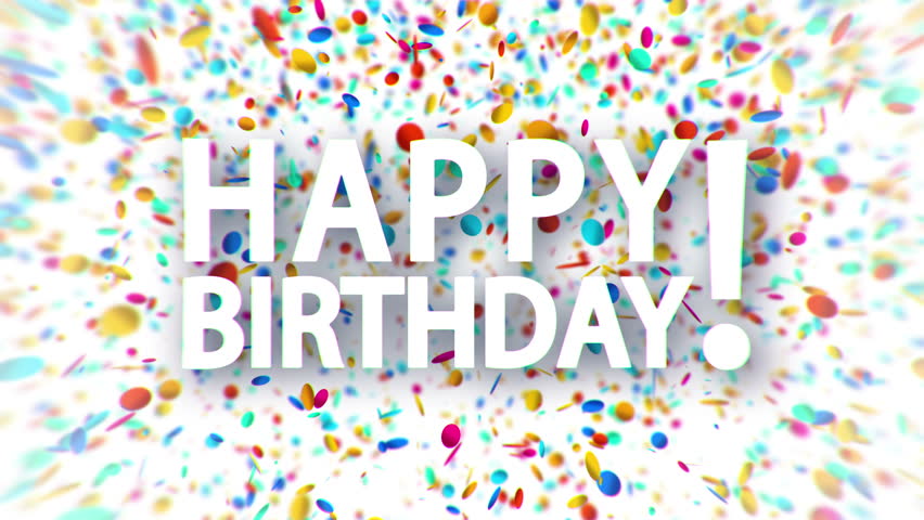 Happy Birthday, 3d Animation Stock Footage Video 3845606 | Shutterstock