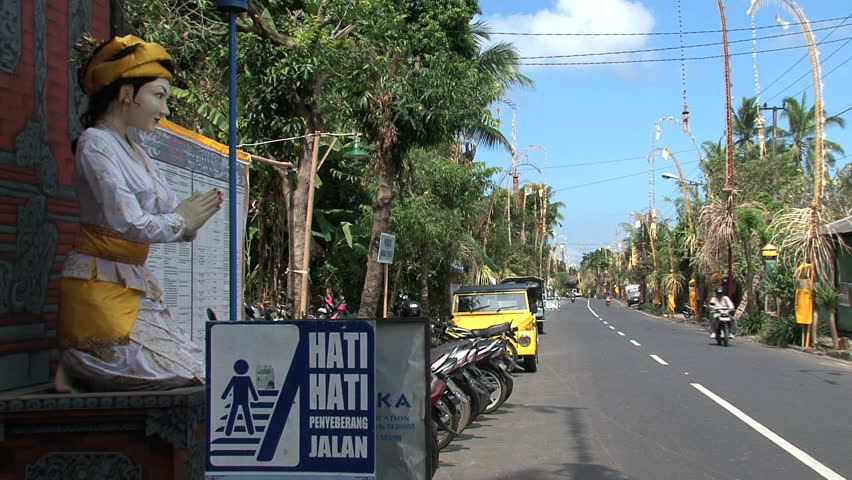 Scooters in bali