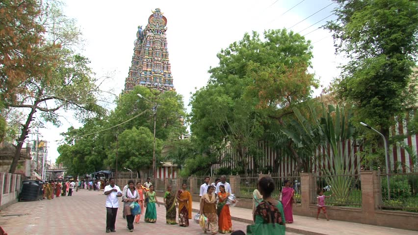 The Meenakshi Temple in Madurai, India