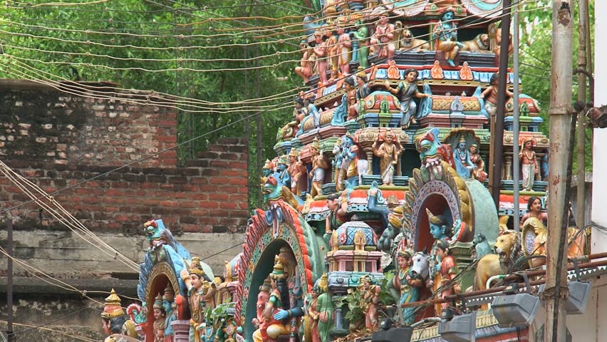 The Meenakshi Temple in Madurai, India