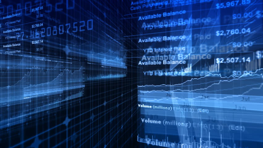 Stock Market and Financial Data Animation