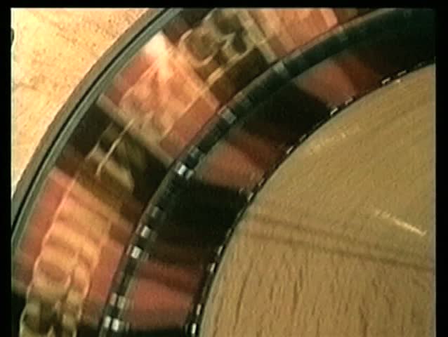 Close-up  roulette wheel spinning