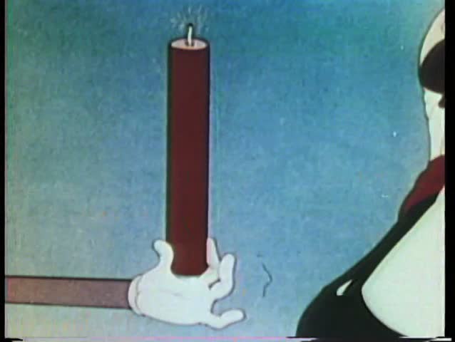Cartoon of dynamite failing to explode properly