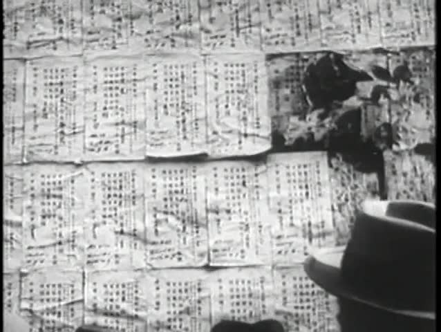 Montage - New York CIty's Chinatown, 1930s