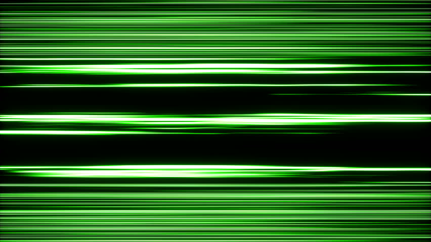 Looping Animation Of Green And Black Horizontal Lines Oscillating