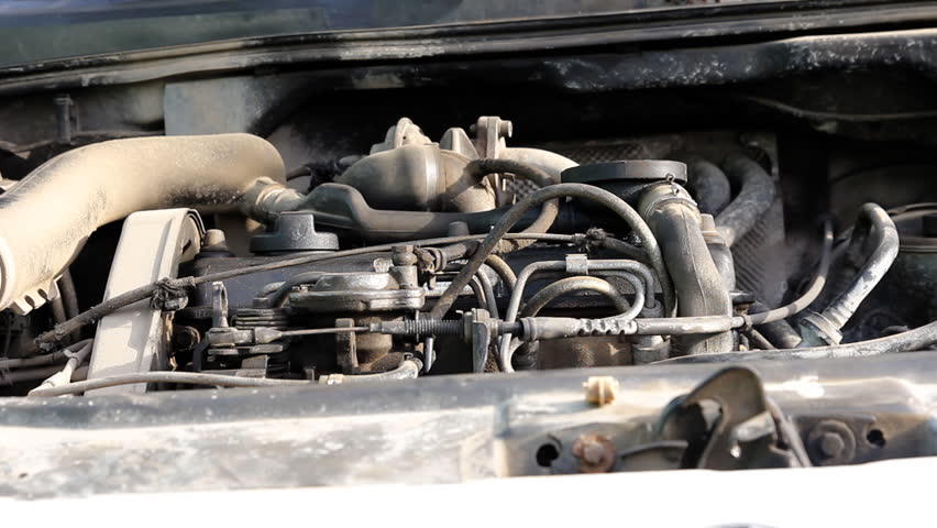 old diesel engine