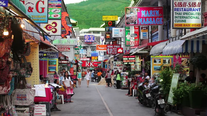 Patong 25 October 2011 Massage Streets And Popular Sex Tourism