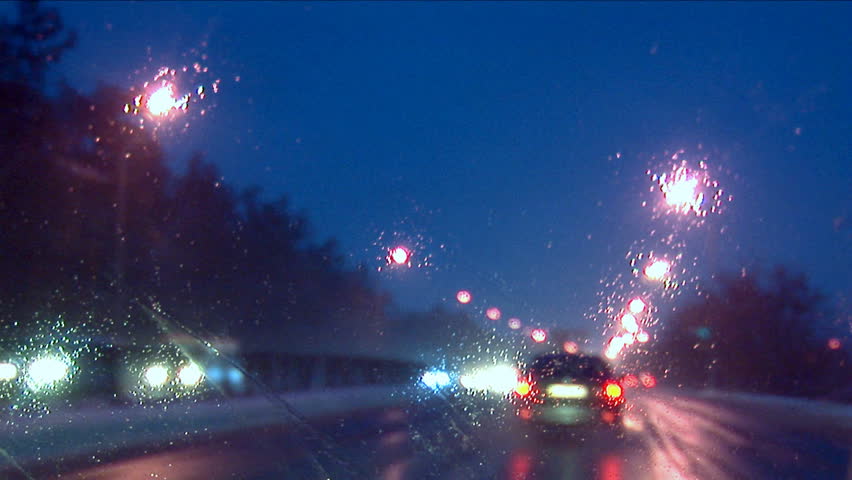 night road