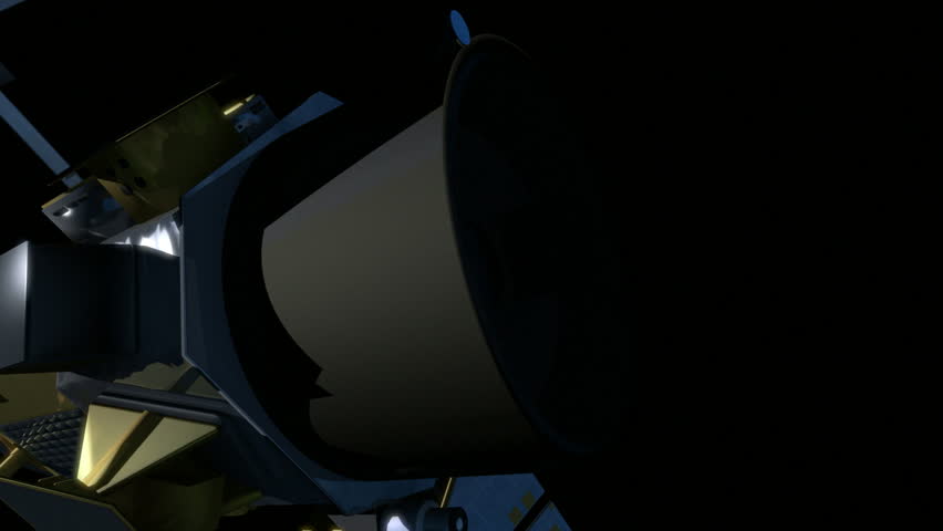 Satellite over earth