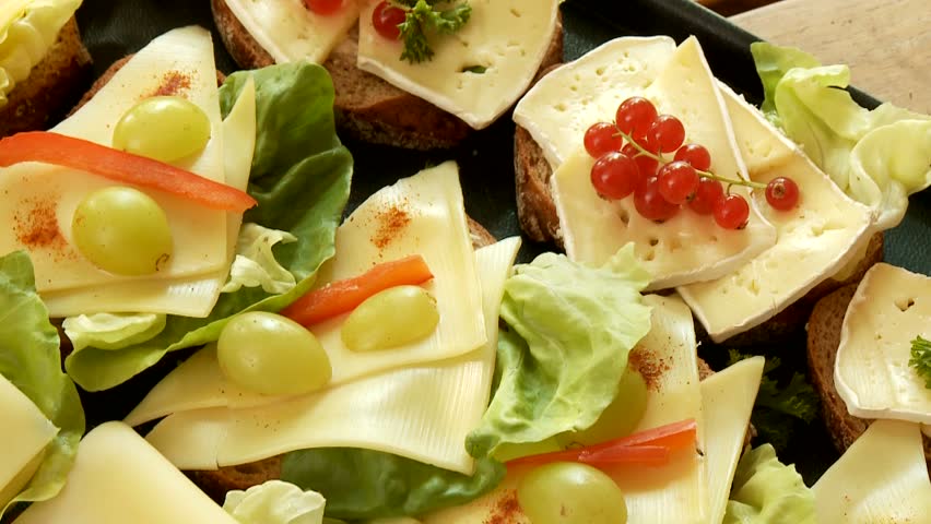 Cold appetizer platter