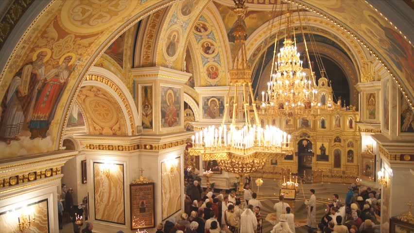 Russian Orthodox Church interior
