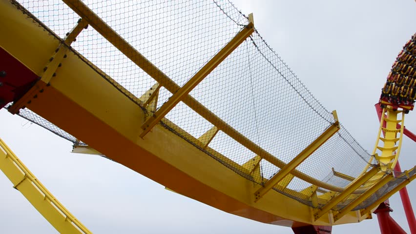 Exciting roller coaster