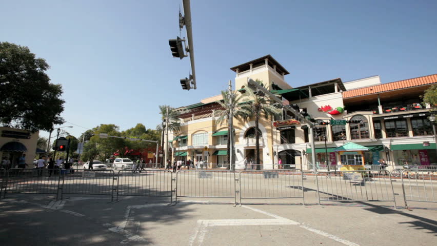 MIAMI, FL - FEBRUARY 20: Cocowalk at Coconut Grove is a shopping center which has over thirty stores, including a movie theater, shops, and restaurants ,  February 20, 2012 in Miami, FL. 