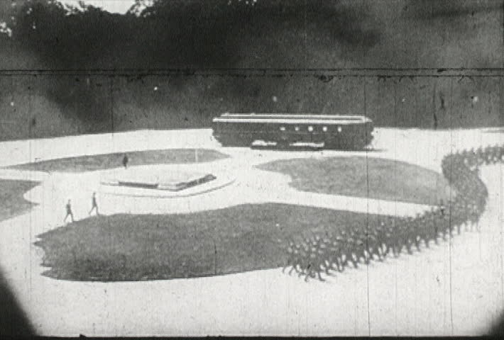EUROPE - CIRCA 1942-1944: World War II, Hitler Commandeers Railroad Car