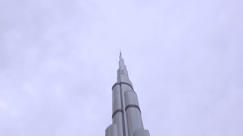 DUBAI, UAE - JANUARY 19: The Burj Khalifa office tower in Dubai, United Arab Emirates, on January 19, 2011. The building is 828 meters high and the world's tallest building.