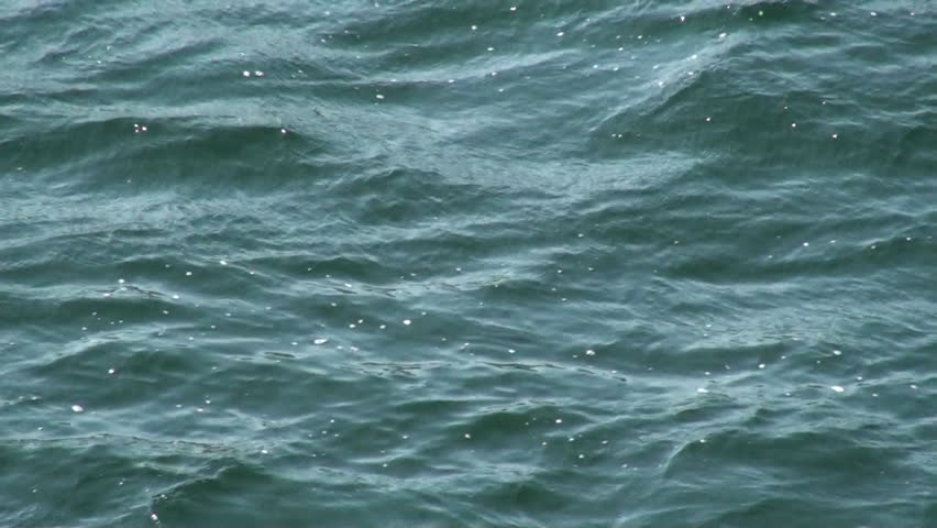 Sunlight glistening on water surface
