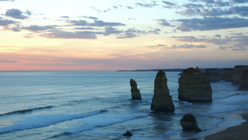 Twelve Apostles, Port Campbell NP, time-lapse