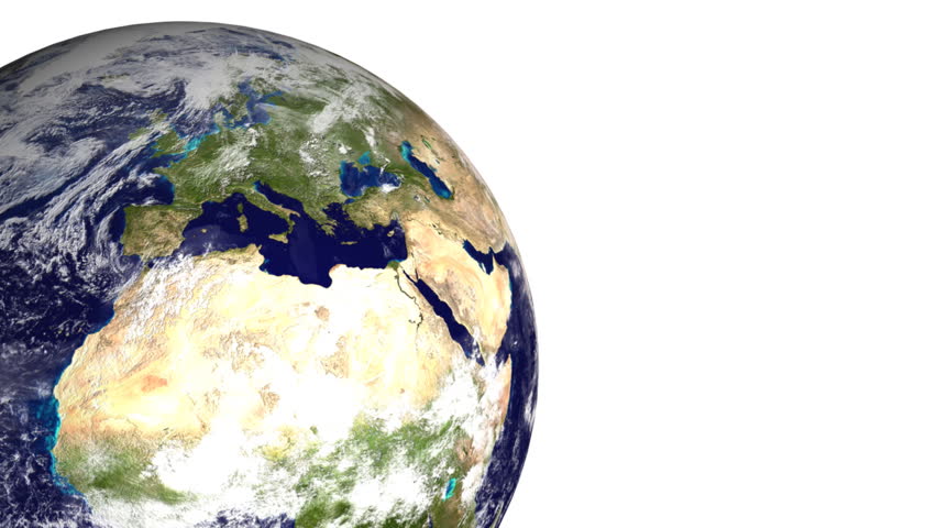 Earth 06 (HD) - boxes are creating Earth on the white background.