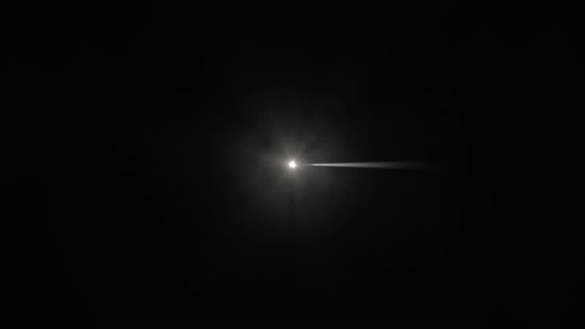 Looping, rotating beam of light, as one would see on a lighthouse