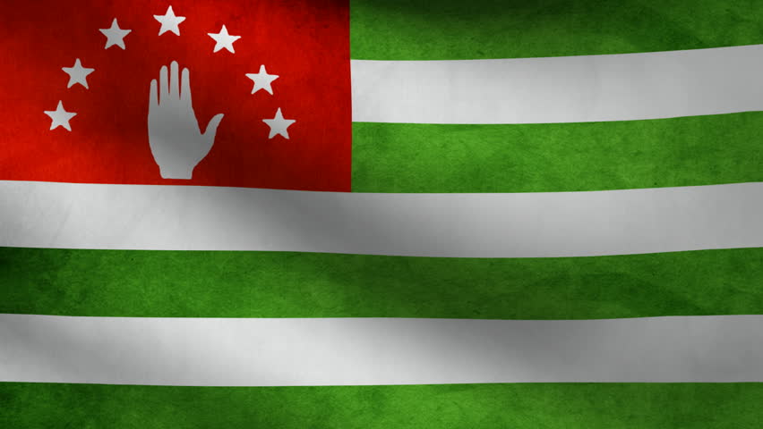 Abkhazian flag.