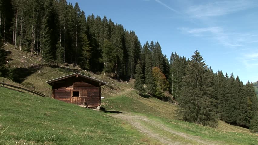 landscape in austria, alps